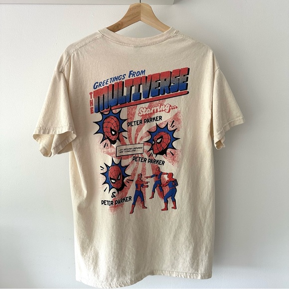 Greetings From The Multiverse Spider-Man Tee Shirt - Picture 1 of 5